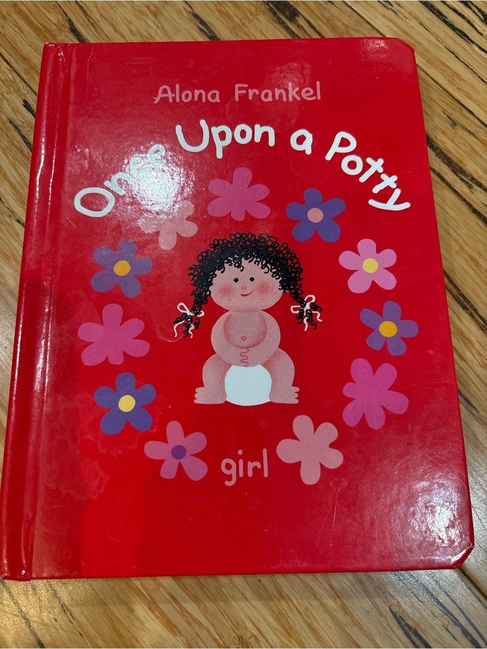 Once Upon a Potty Girl - Red Children's Book by Alona Frankel